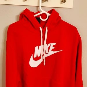 Red XL NIKE hoodie